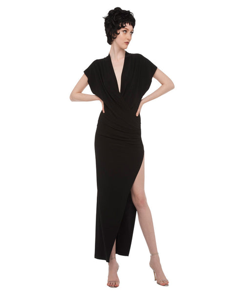 CAP SLEEVE DAPHNE GOWN
