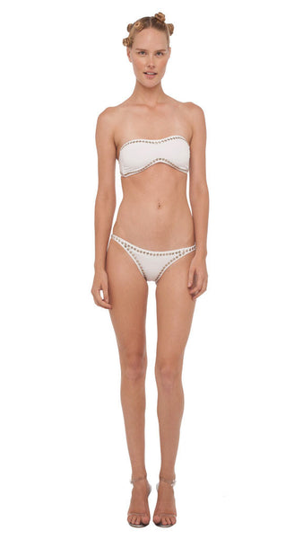 SUNGLASS BRA WITH STUD TRIM