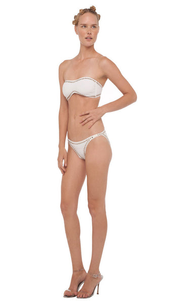 SUNGLASS BRA WITH STUD TRIM