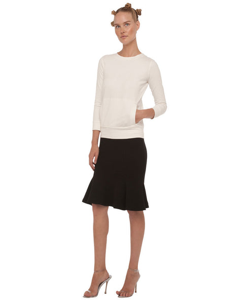 FISHTAIL SKIRT TO KNEE