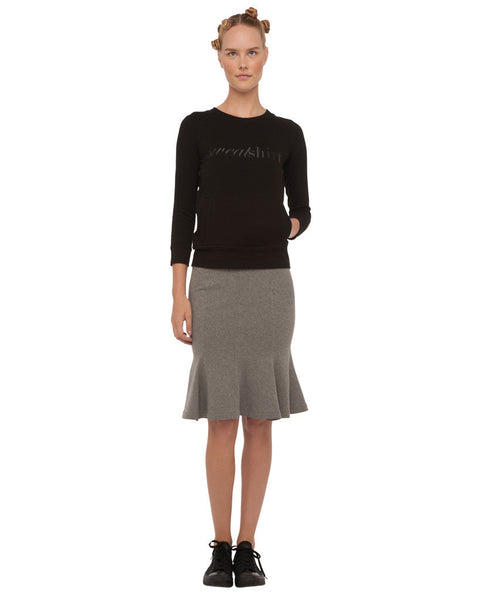 FISHTAIL SKIRT TO KNEE