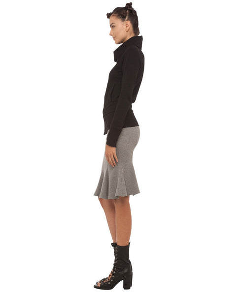 FISHTAIL SKIRT TO KNEE