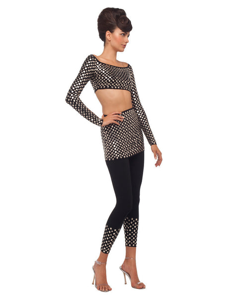 STUD MINI MINI SKIRT